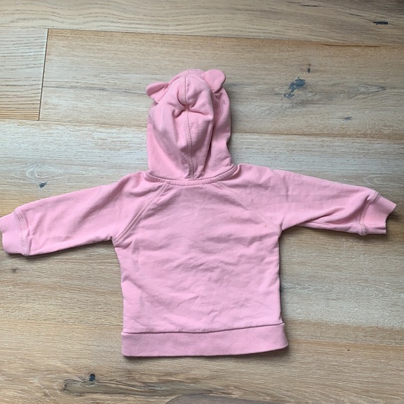 Hanna Andersson baby 18-24 mo hooded sweatshirt with ears - Picture 3 of 4